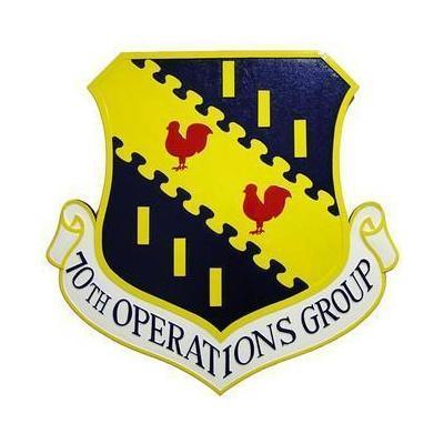 70th Operations Group Seal Plaque