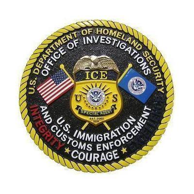 DHS US Office of Investigation Seal Plaque