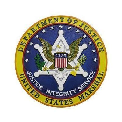 Department of Justice Marshal Seal Plaque