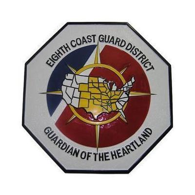 Eighth Coast Guard District Seal Plaque