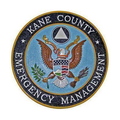 Kane County Emergency Services Plaque