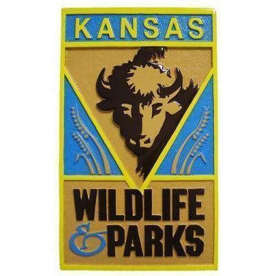 Kansas Wildlife Parks Seal Plaque