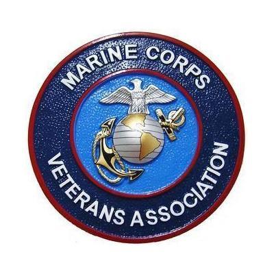 Marine Corps Veterans Association Seal Plaque
