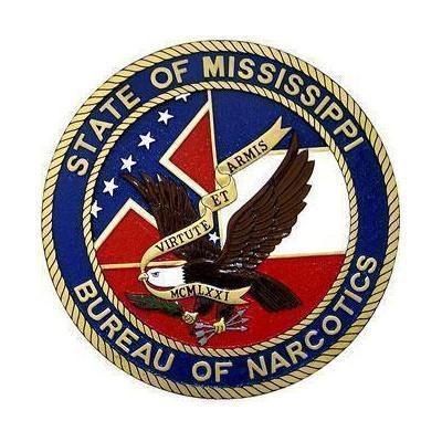 Mississippi Bureau of Narcotics Seal Plaque
