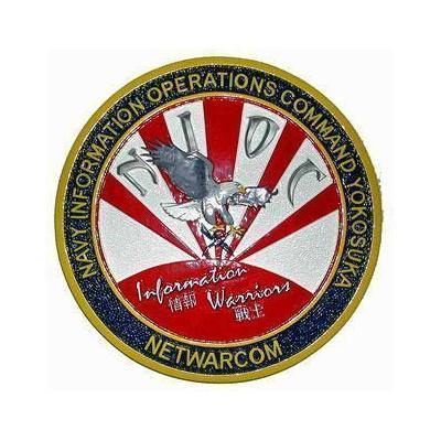 Navy Information Command Plaque