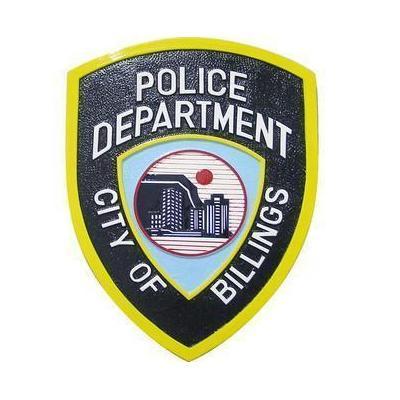 Police Department City of Billings Patch Plaque