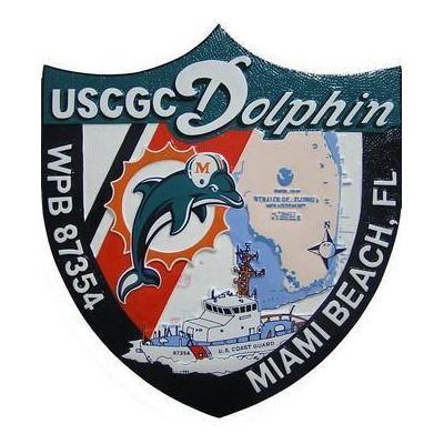 USCG Dolphin Seal Plaque