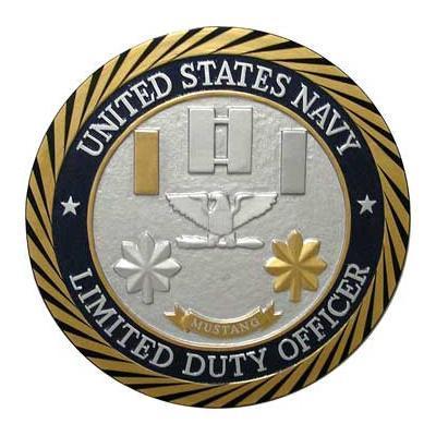 USN LDO Limited Duty Officer Plaque