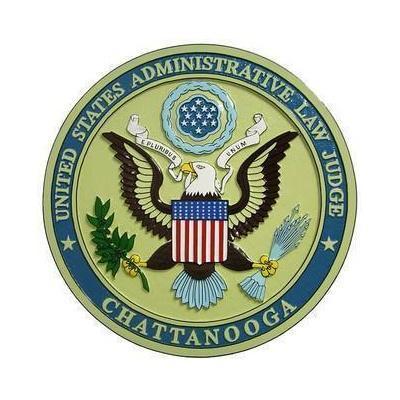 US Administrative Law Judge Chattanooga Seal Plaque