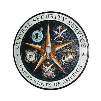 central security service seal plaque css plaque
