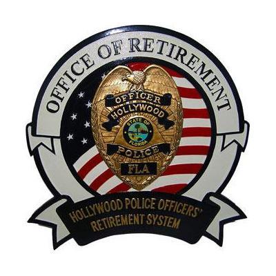 hollywood police officers retirement system seal
