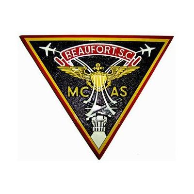 marine corps air station mcas beaufort patch plaque