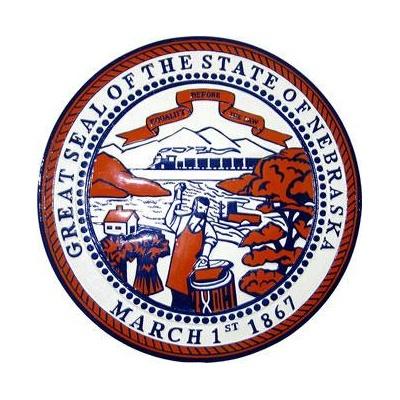 nebraska state seal plaque