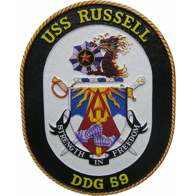 uss_russell_seal_plaque_90310874